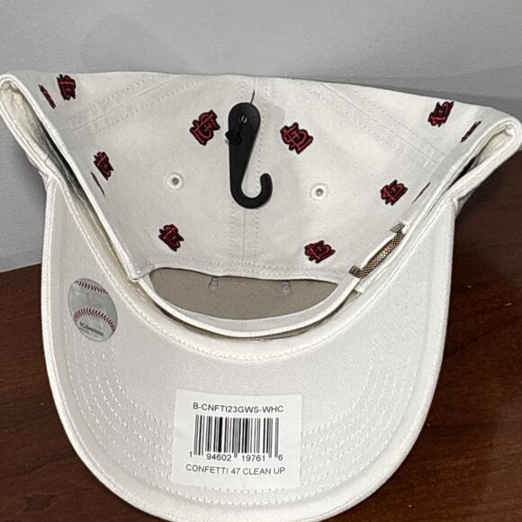 St Louis Cardinals MLB Baseball 47 Brand Confetti Adjustable Hat Women's - New - Picture 4 of 6